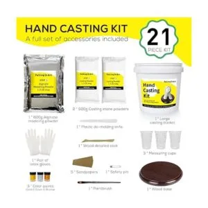 Falling in Art Kit de fundición a mano para parejas kit_2