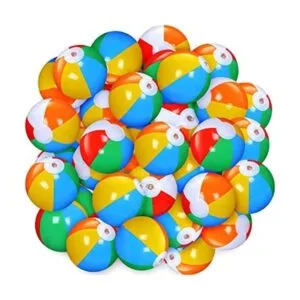 Paquete de 50 bolas inflables de playa de 5 pulgadas para_1