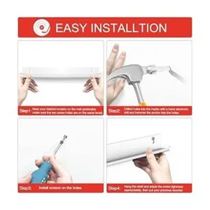 ULENDIS Soporte de pared para discos de vinilo soporte_6