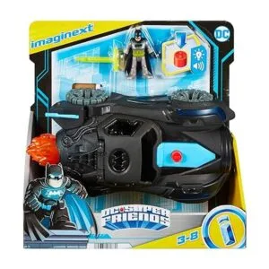 Imaginext DC Super Friends Batmobile con luces y sonidos_6