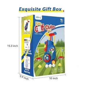 Liberry Juego de golf para niños pequeños carrito de golf_6