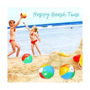 Paquete de 50 bolas inflables de playa de 5 pulgadas para_4