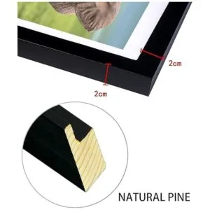 WOFFMX Marcos de fotos con diamantes de 18 x 22 pulgadas_5