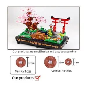 Juegos de construcción de árbol bonsái de flor de cerezo_6