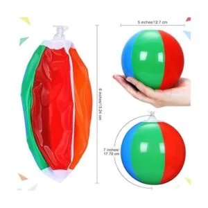 Paquete de 50 bolas inflables de playa de 5 pulgadas para_3