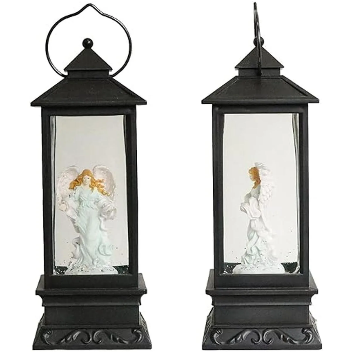 Eldnacele Linterna navideña musical de globo operada_4