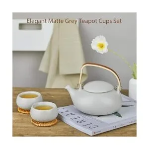 ZENS Tetera de cerámica con infusor olla de té japonesa_5