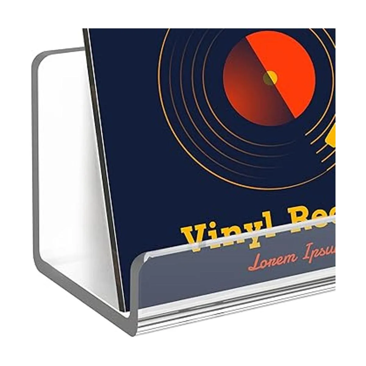 ULENDIS Soporte de pared para discos de vinilo soporte_5