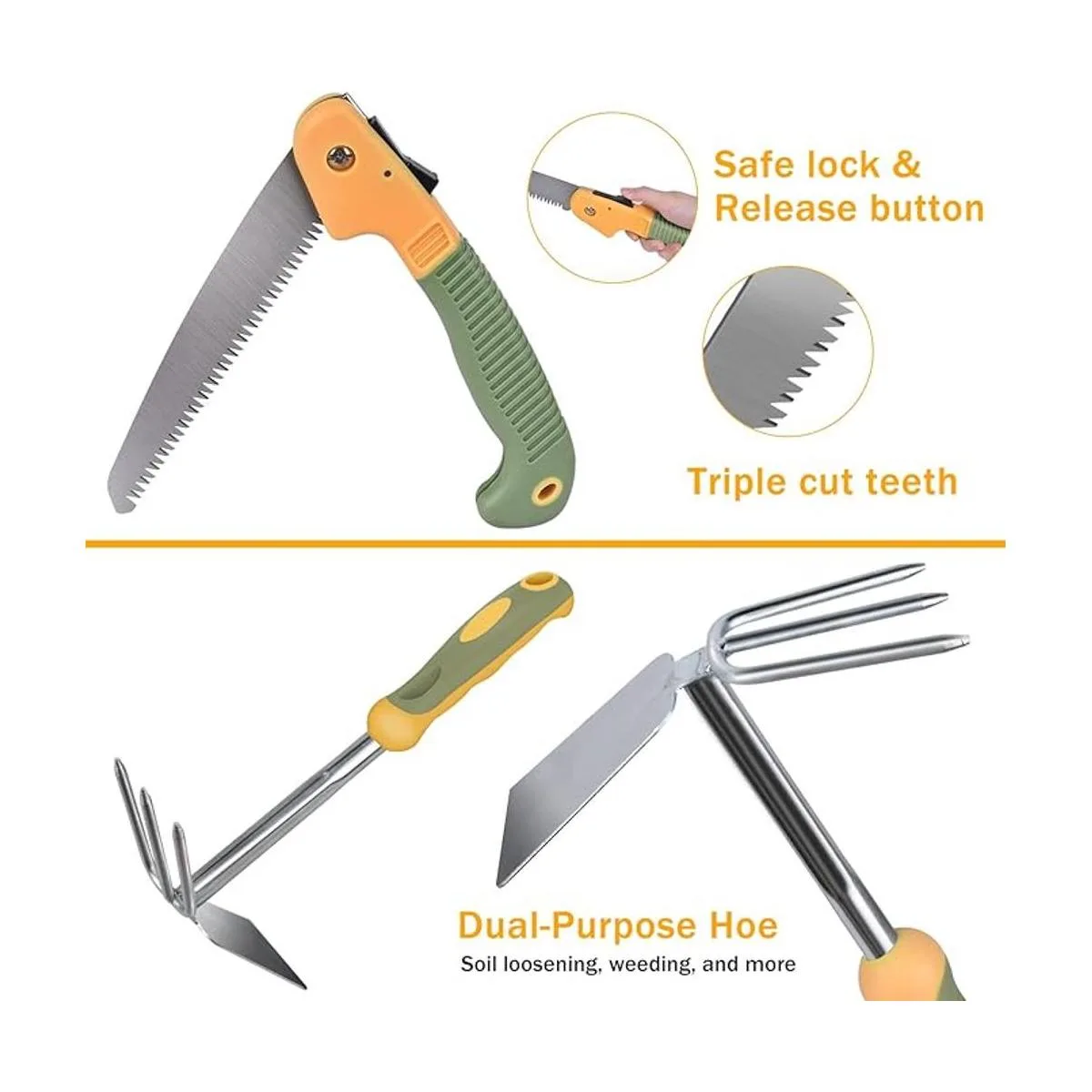 WisaKey Juego de herramientas de jardín 9 piezas_4