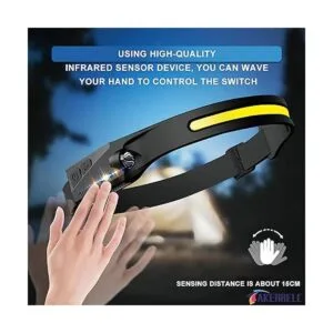 Linterna frontal LED paquete de 2 faros delanteros de_3