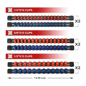 ALOANES Organizador de llaves de plástico ABS de 12_3