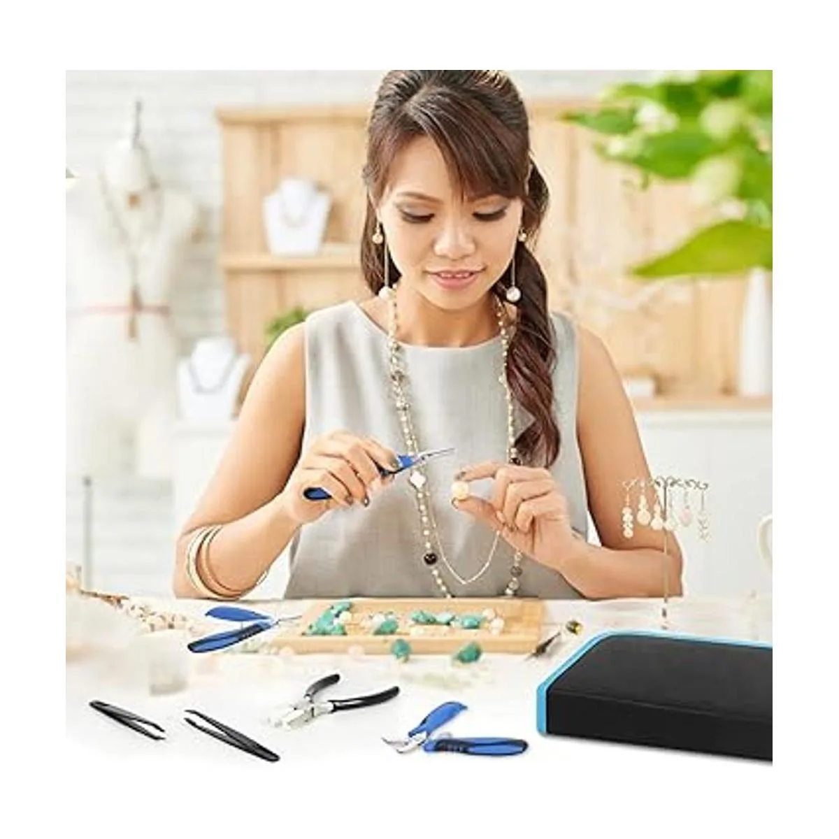 Alicates de joyería kit de herramientas para hacer joyas_6