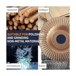 Pomsare Rueda de pulido de disco de tallado de madera_6