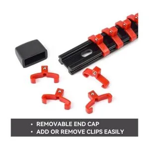 ALOANES Organizador de llaves de plástico ABS de 12_4