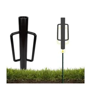 Urban Deco Conductor de poste de valla con mango de acero_6