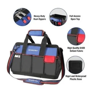 WORKPRO Bolsa de herramientas de 18 pulgadas con base_3