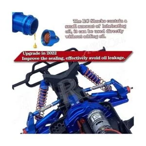 ARRCat 4 piezas de amortiguadores delanteros traseros de_3