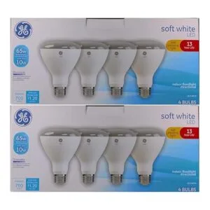 GE Bombilla LED BR30 para interiores paquete de 8_1