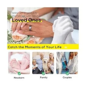 Falling in Art Kit de fundición a mano para parejas kit_5