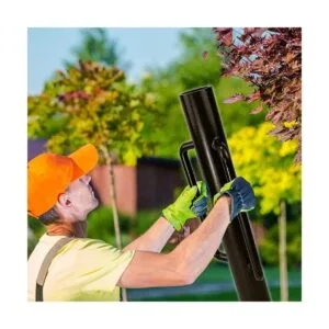 Urban Deco Conductor de poste de valla con mango de acero_4