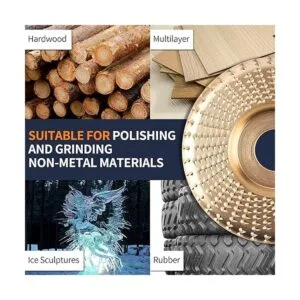 Pomsare Amoladora angular disco de tallado de madera_7