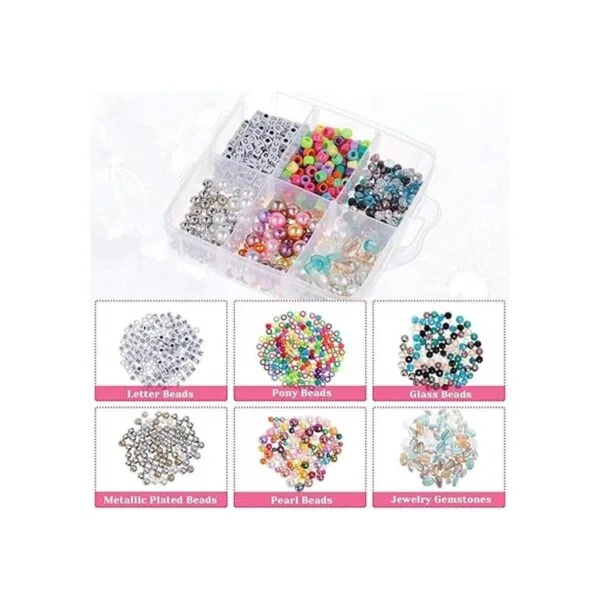 Cridoz Suministros para hacer joyas kit de herramientas_6