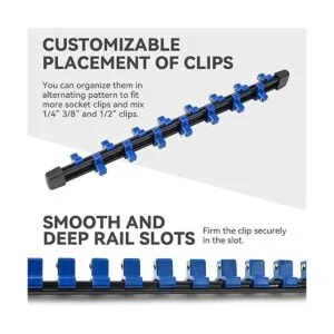 ALOANES Organizador de llaves de plástico ABS de 12_6