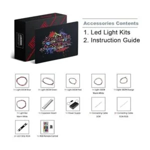 BrickBling Kit de luz para Lego 76223 Nano Gauntlet_2