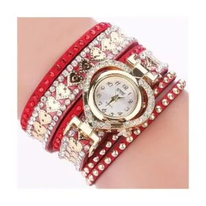 CdyBox Reloj de pulsera para mujer con incrustaciones de_6