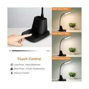 Vicsoon Lámpara de escritorio con cargador inalámbrico_3