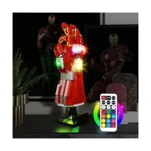 BrickBling Kit de luz para Lego 76223 Nano Gauntlet_6