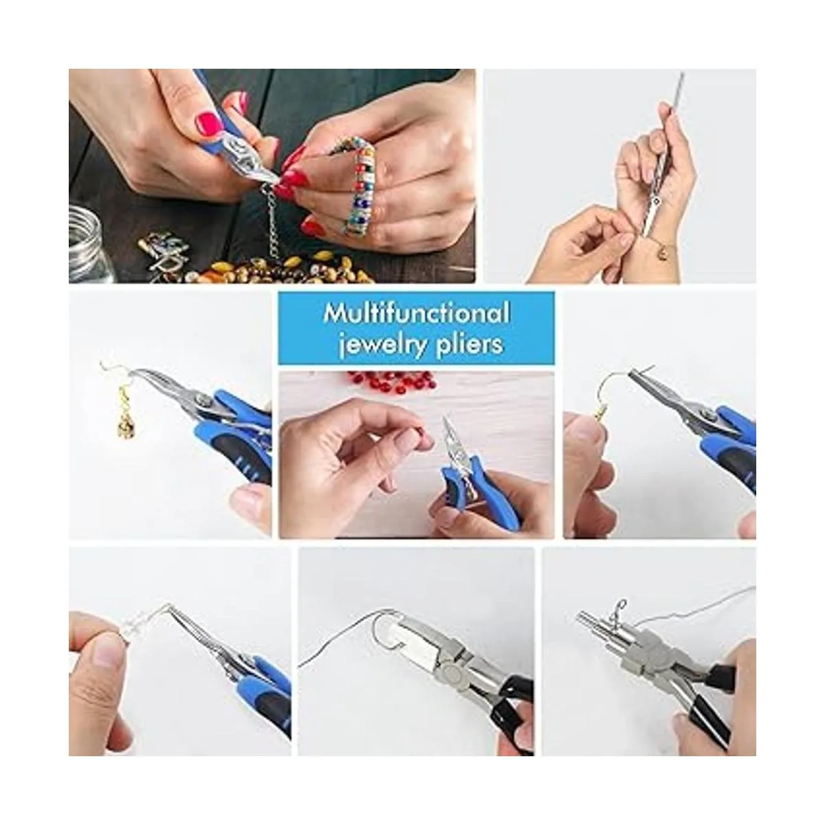 Alicates de joyería kit de herramientas para hacer joyas_4