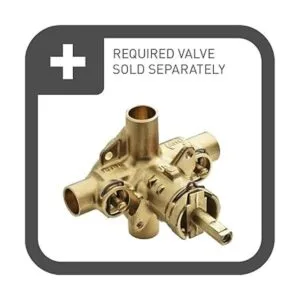 Llave de regadera Moen T8375NH_2