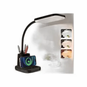Vicsoon Lámpara de escritorio con cargador inalámbrico_1