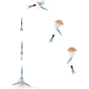 Estes 1403 juego de lanzamiento de Riptide_6