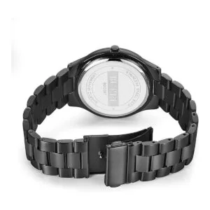BUREI Relojes minimalistas delgados para hombre de acero_6