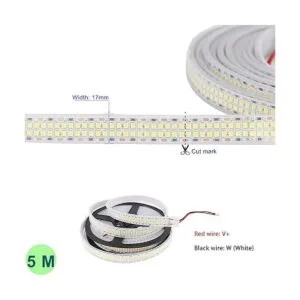 LEDENET Cinta de tira flexible blanca fría 6500K 5M 2835_4