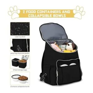 BAGLHER Mochila de viaje para perros mochila desmontable_3