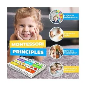 Tinkletots Montessori Libro ocupado preescolar para niños_4