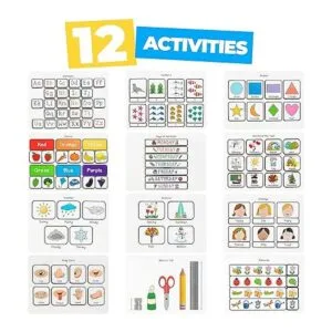 Tinkletots Montessori Libro ocupado preescolar para niños_2