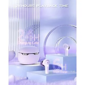 Black Shark Auriculares inalámbricos Bluetooth con luz LED_4