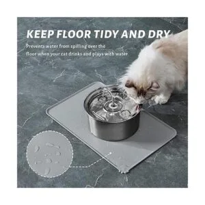 DOOOB Fuente de agua para gatos dispensador automático de_5