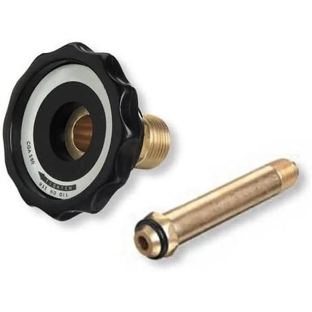 Tuerca y pezón apretados a mano CGA580 accesorios de_1