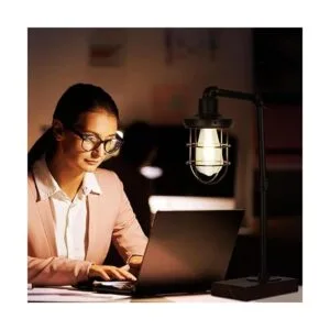 Lámpara de mesa Steampunk lámpara de mesa industrial_5