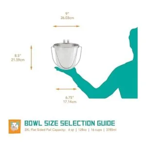 Fuzzy Puppy Cubeta de cara plana con ganchos duales_2