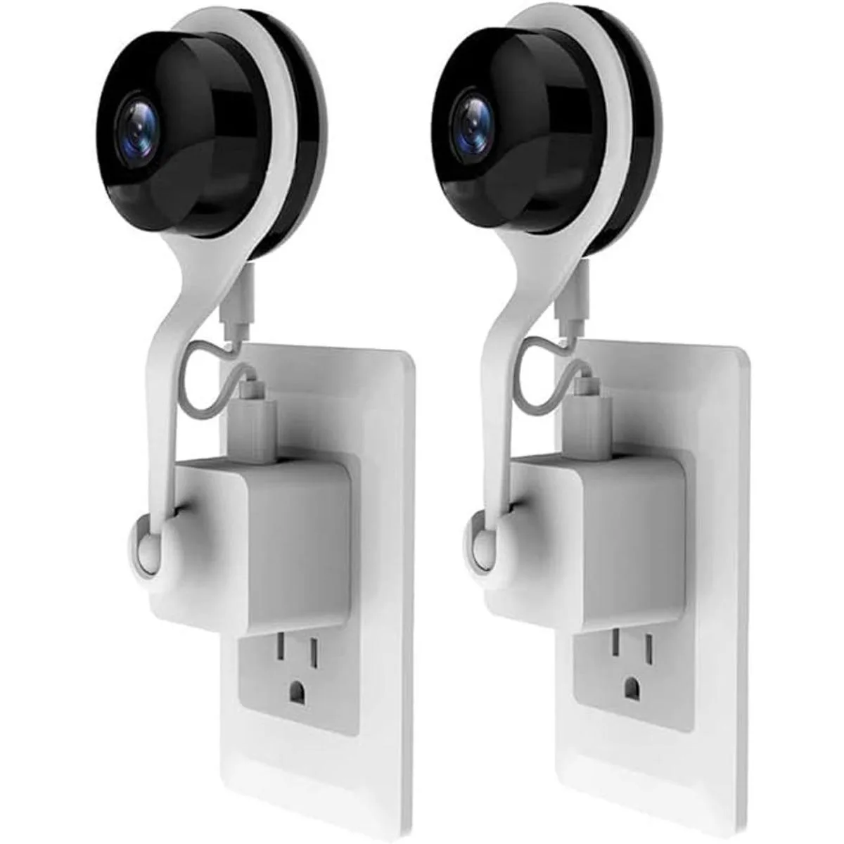 Cargador USB 360 ajustable para rótula de pared con toma_1