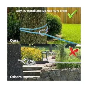 Cable de amarre para perros para campamento sistema de_5