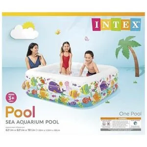 Intex Centro de natación Clearview acuario piscina_4