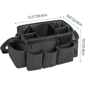 LoDrid Bolsa grande de limpieza portátil con 4 separadores_6