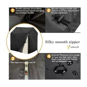 Iceberg Elf Funda para casa de juegos al aire libre funda_3